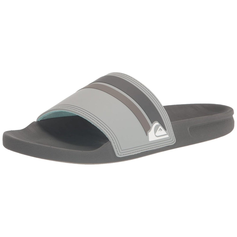 Quiksilver Mens Rivi Slide Sandal Grey Size 2 Comfortable Casual Footwear Image 2