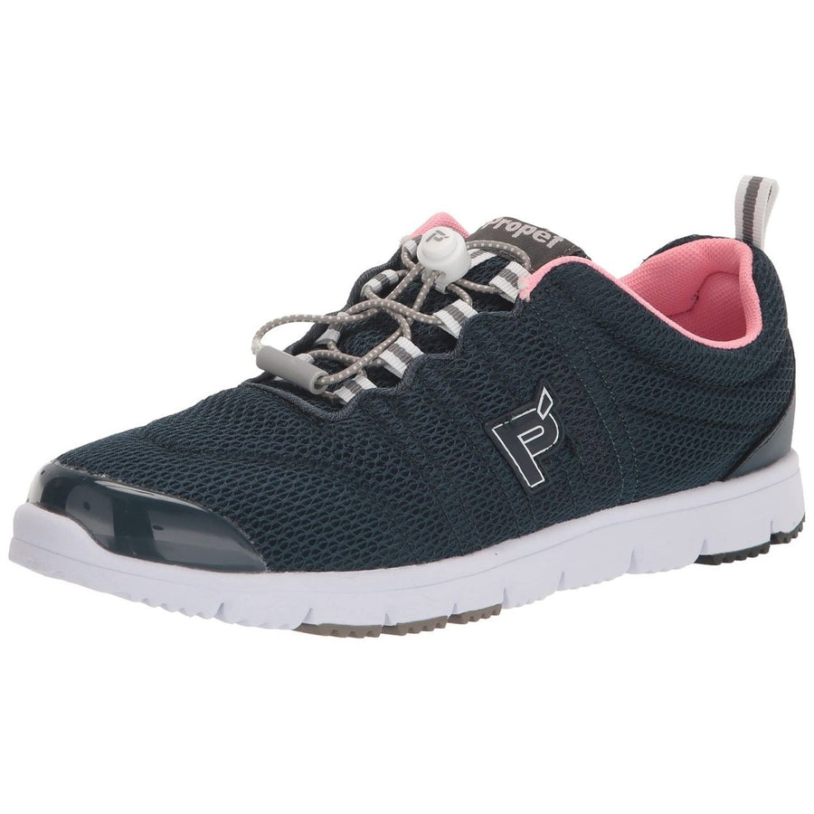 Propt Women's TravelWalker Ii Sneaker  Navy/Melon Image 1