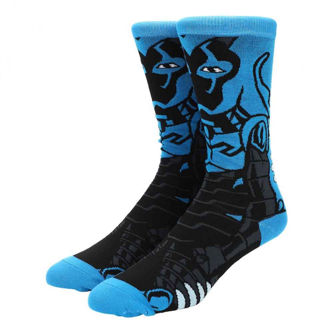 Blue Beetle 360 Character Crew Socks Image 1