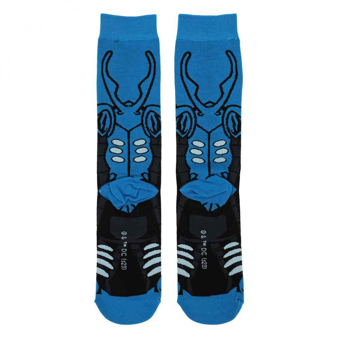 Blue Beetle 360 Character Crew Socks Image 3