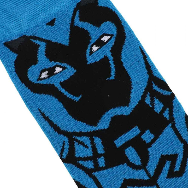 Blue Beetle 360 Character Crew Socks Image 4