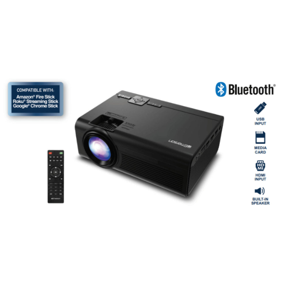 Emerson 150" Home Theater LCD Projector with Built-In Speaker Image 2