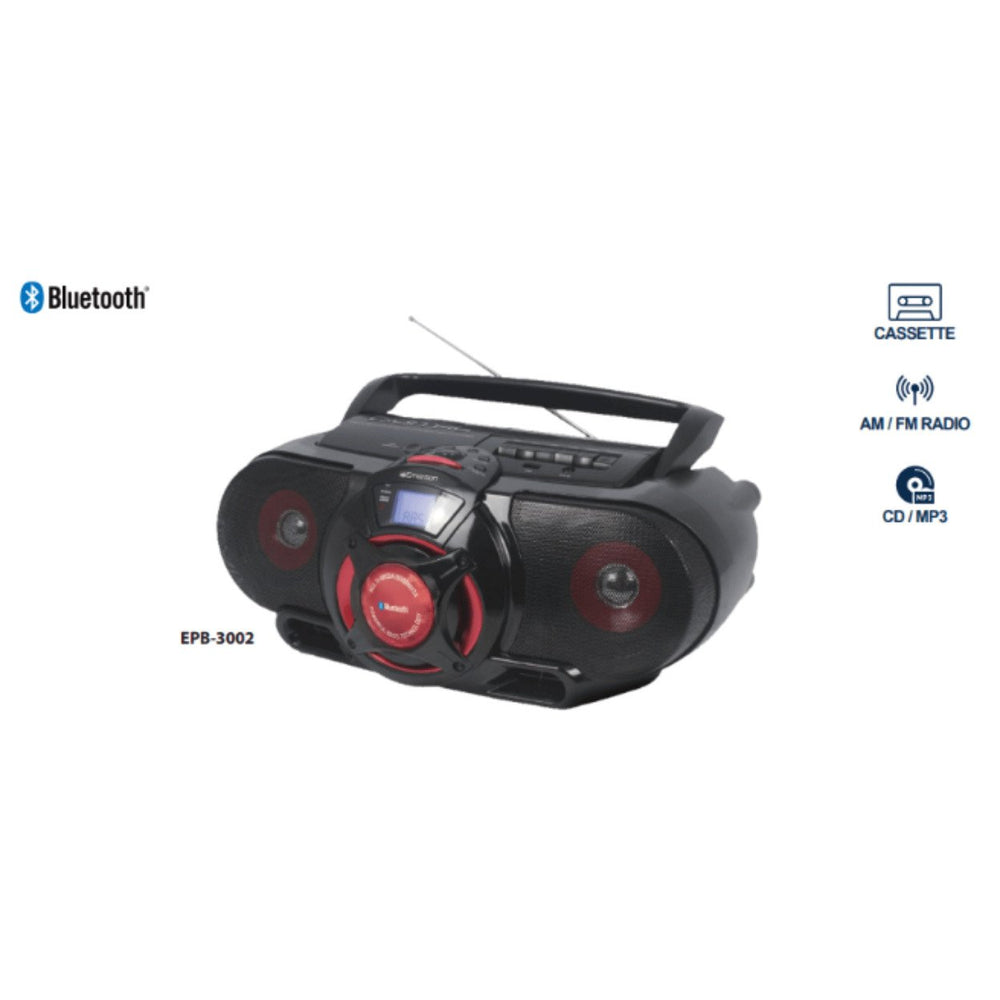 Emerson Portable Stereo Bluetooth Boombox Image 2