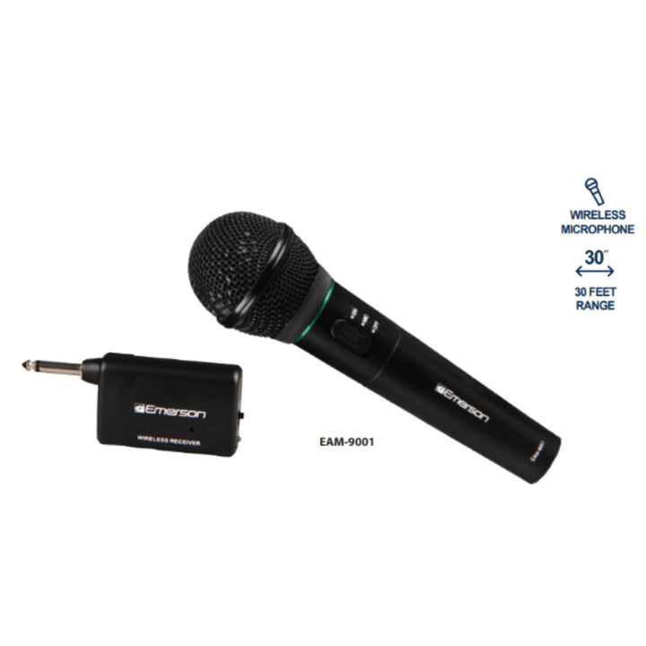 Emerson Wireless Microphone Kit EAM-9001 Professional Sound Lightweight Mobile Image 2