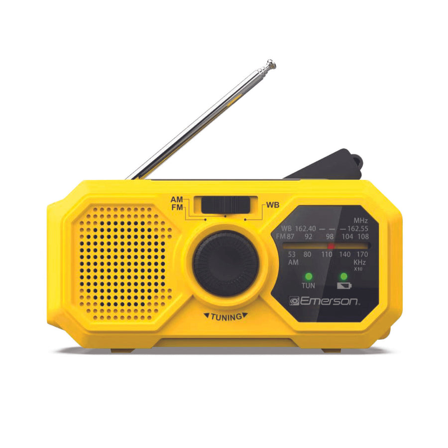 Emerson Emergency AM / FM Radio with Weather Band and Power Bank Image 1