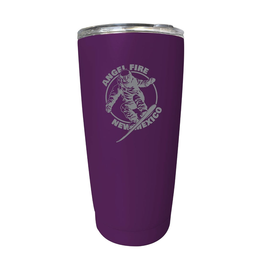 Angel Fire  Mexico Souvenir 16 oz Engraved Stainless Steel Insulated Tumbler Image 1