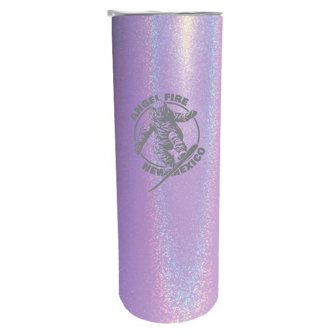 Angel Fire Mexico Souvenir 20 oz Engraved Insulated Stainless Steel Skinny Tumbler Image 3