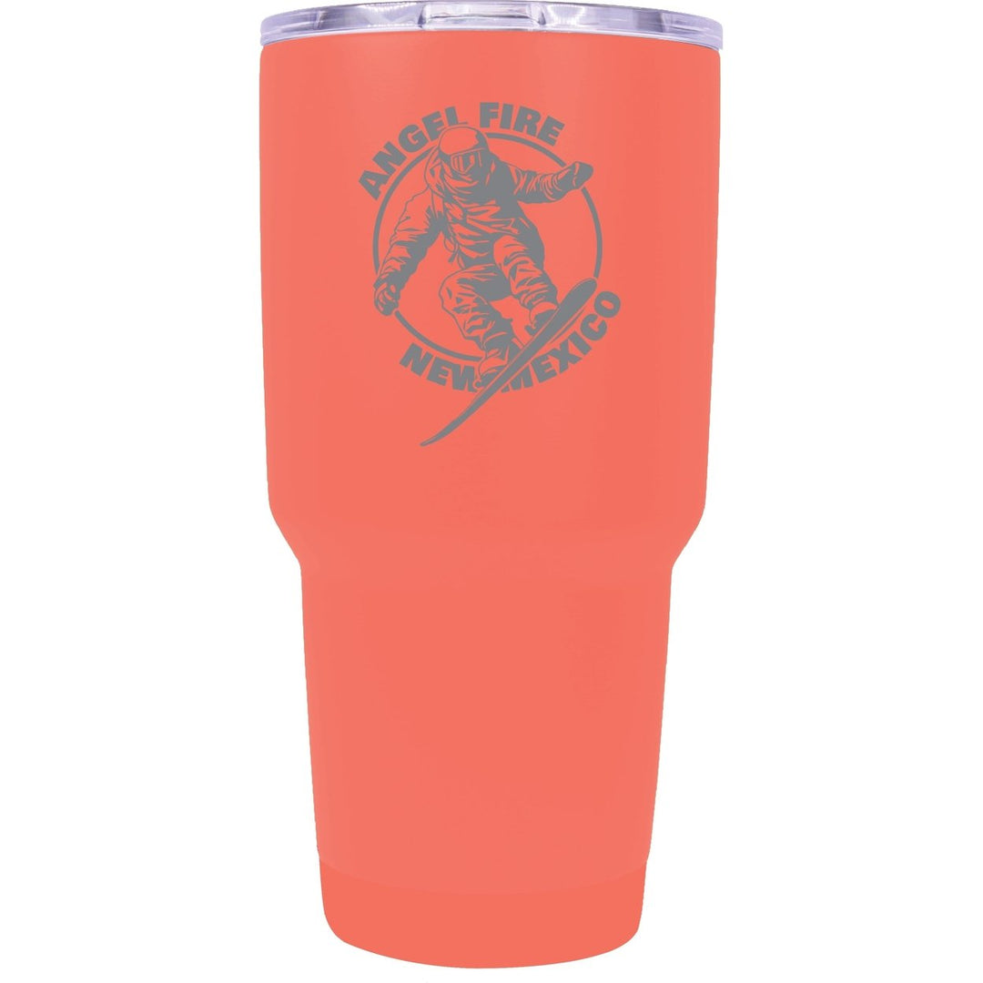 Angel Fire Mexico Souvenir 24 oz Engraved Insulated Stainless Steel Tumbler Image 1