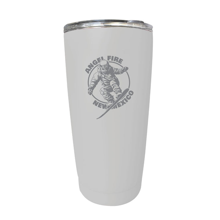 Angel Fire  Mexico Souvenir 16 oz Engraved Stainless Steel Insulated Tumbler Image 3