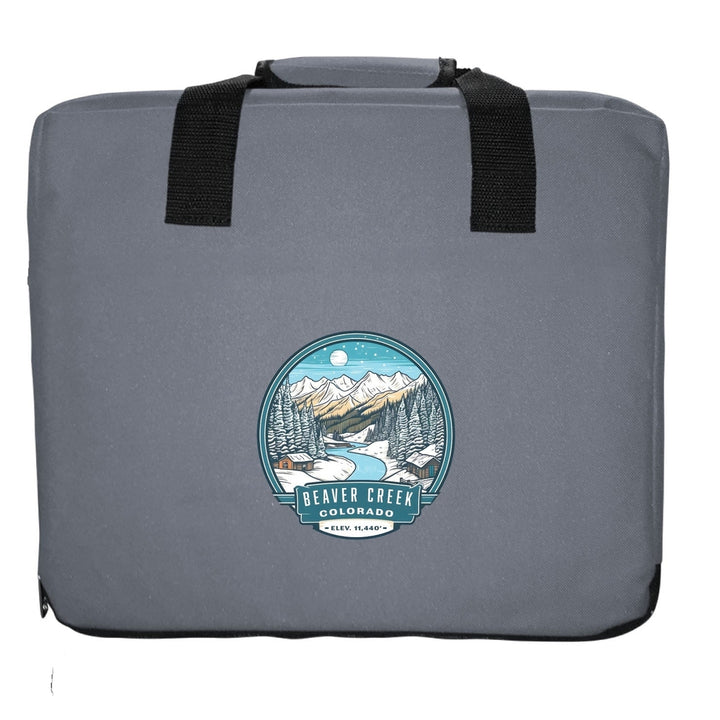 Beaver Creek Colorado Design B Souvenir Destination Seat Cushion Image 4