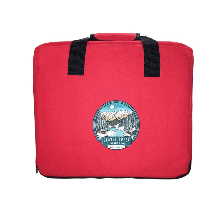 Beaver Creek Colorado Design B Souvenir Destination Seat Cushion Image 6