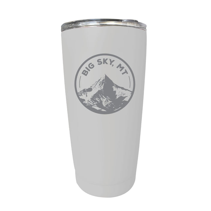 Big Sky Montana Souvenir 16 oz Engraved Stainless Steel Insulated Tumbler Image 3