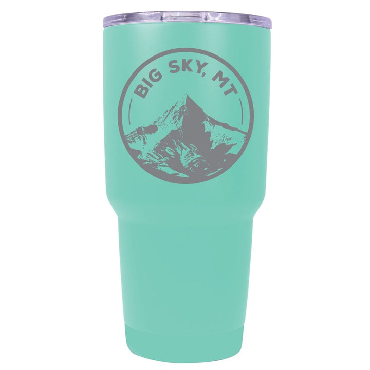 Big Sky Montana Souvenir 24 oz Engraved Insulated Stainless Steel Tumbler Image 3