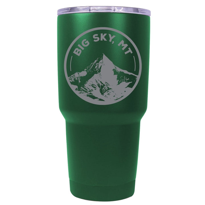 Big Sky Montana Souvenir 24 oz Engraved Insulated Stainless Steel Tumbler Image 4