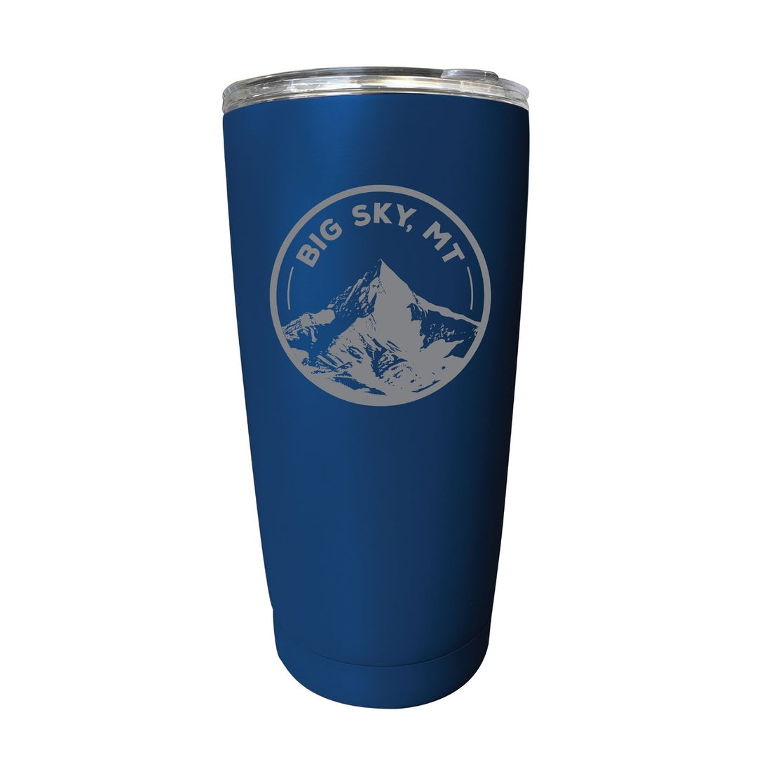 Big Sky Montana Souvenir 16 oz Engraved Stainless Steel Insulated Tumbler Image 9