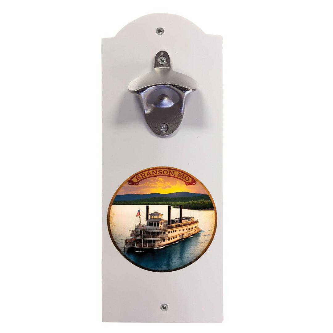 Branson Missouri Design C Souvenir Wall mounted bottle opener Image 1