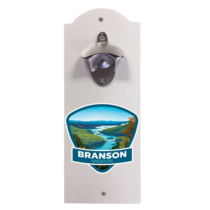 Branson Missouri Design A Souvenir Wall mounted bottle opener Image 1