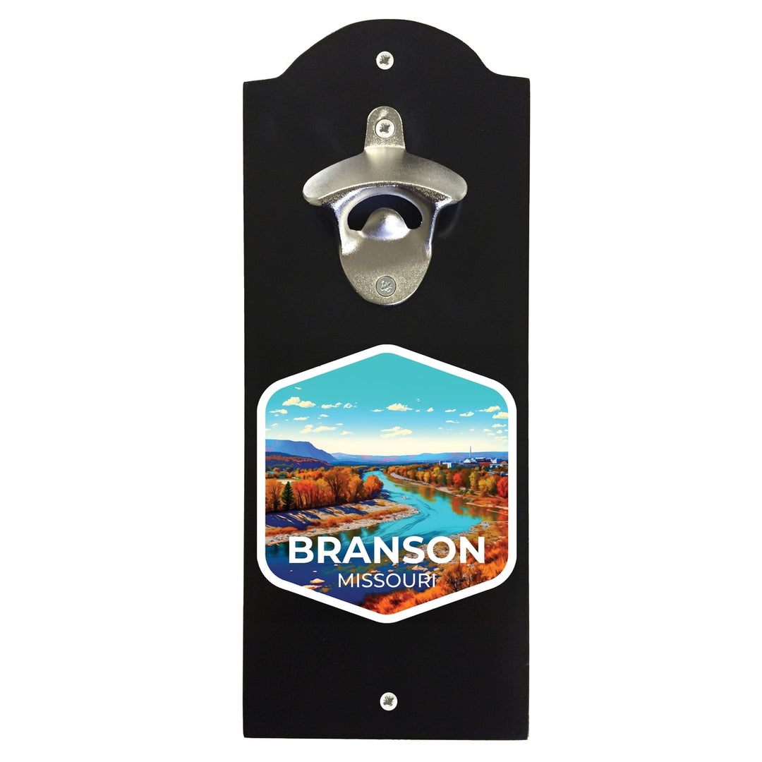 Branson Missouri Design B Souvenir Wall mounted bottle opener Image 2