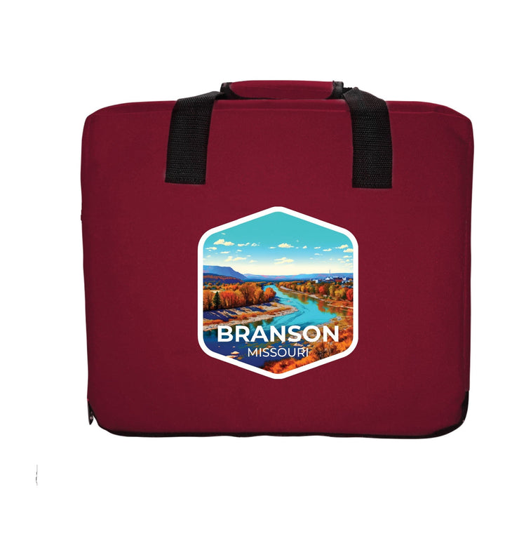 Branson Missouri Design B Souvenir Destination Seat Cushion Image 2