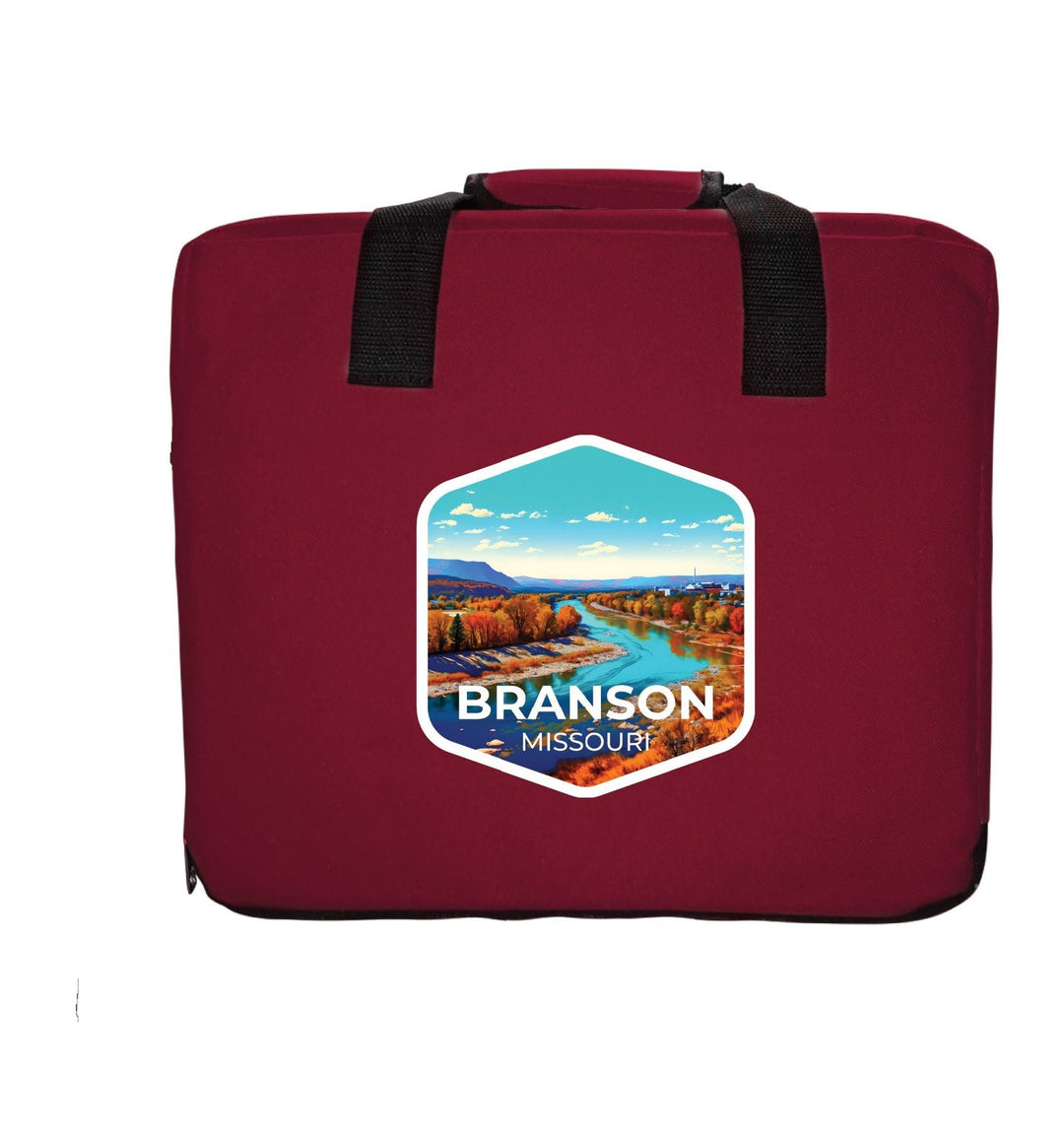 Branson Missouri Design B Souvenir Destination Seat Cushion Image 1