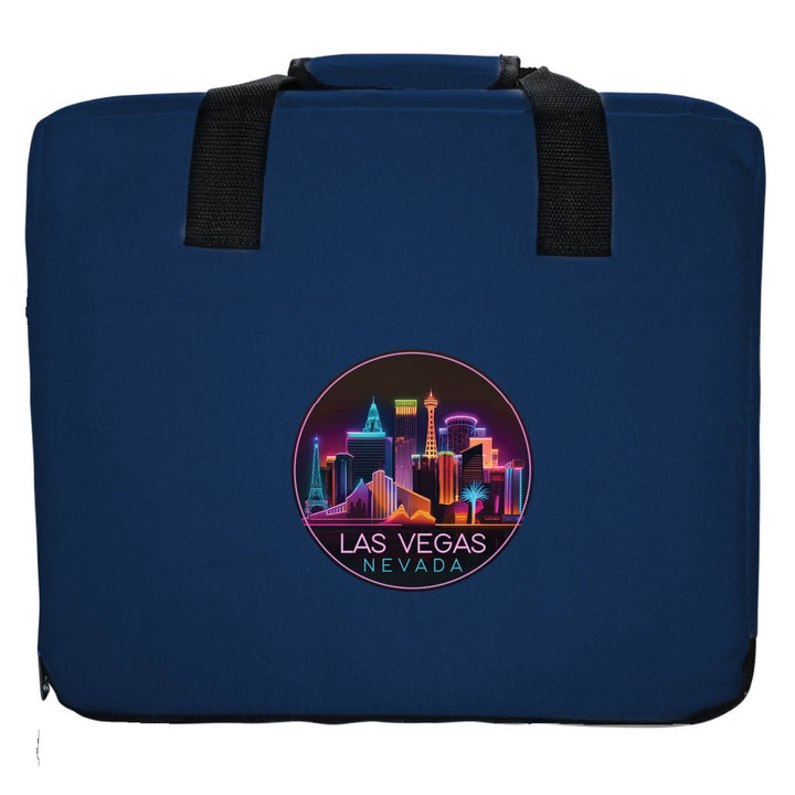 Las Vegas Nevada Design E Souvenir Destination Seat Cushion Red Image 1