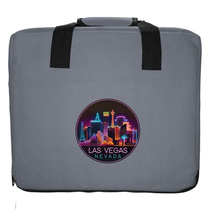 Las Vegas Nevada Design E Souvenir Destination Seat Cushion Red Image 1