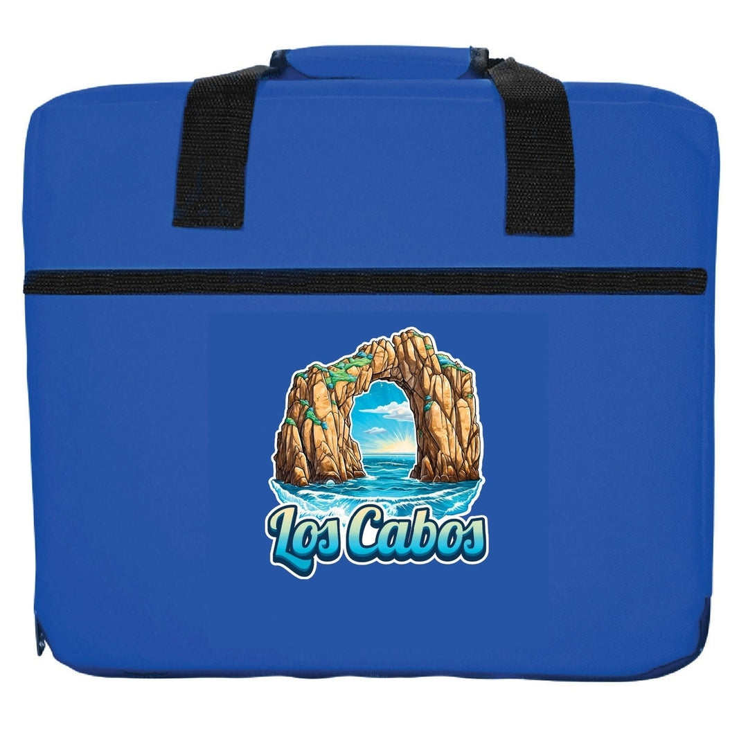 Los Cabos Mexico Design C Souvenir Destination Seat Cushion Image 1