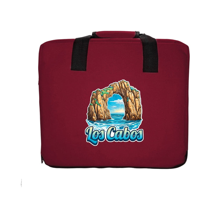 Los Cabos Mexico Design C Souvenir Destination Seat Cushion Image 6