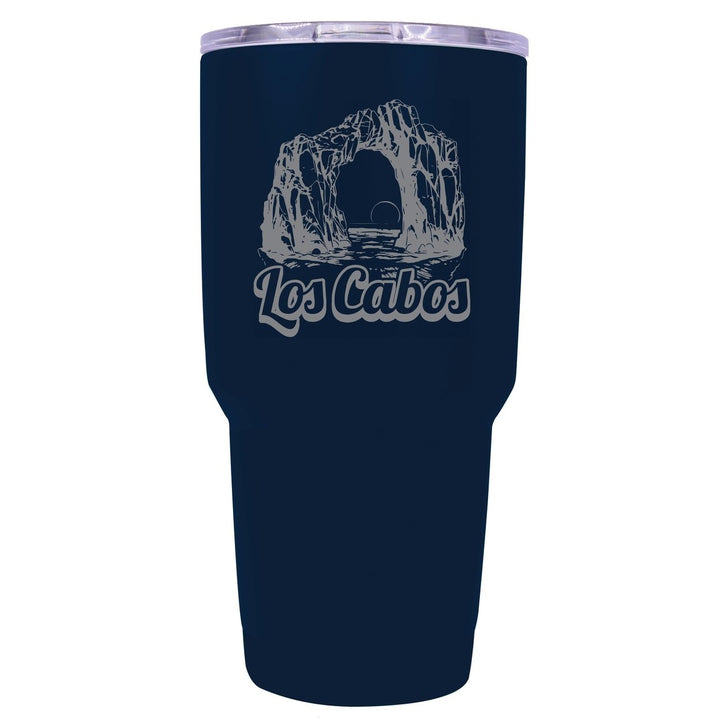 Los Cabos Mexico Souvenir 24 oz Engraved Insulated Stainless Steel Tumbler Image 4