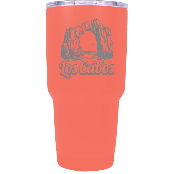 Los Cabos Mexico Souvenir 24 oz Engraved Insulated Stainless Steel Tumbler Image 7