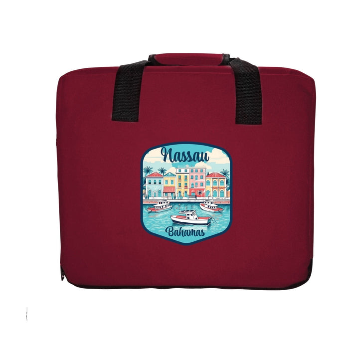 Nassau the Bahamas Design C Souvenir Destination Seat Cushion Image 4