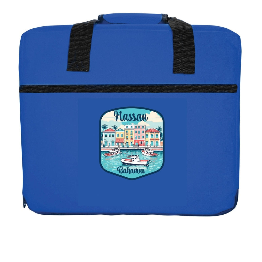 Nassau the Bahamas Design C Souvenir Destination Seat Cushion Image 4