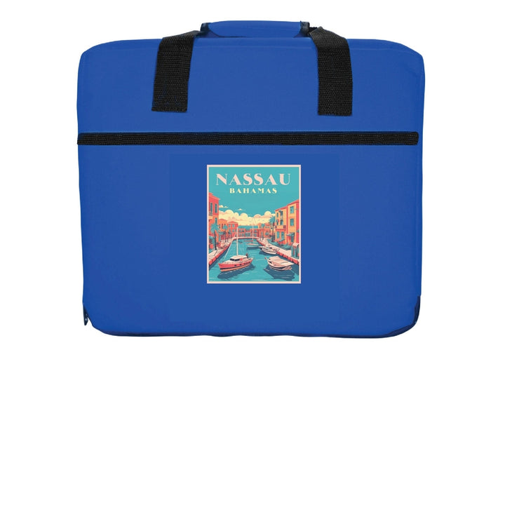 Nassau the Bahamas Design B Souvenir Destination Seat Cushion Image 4