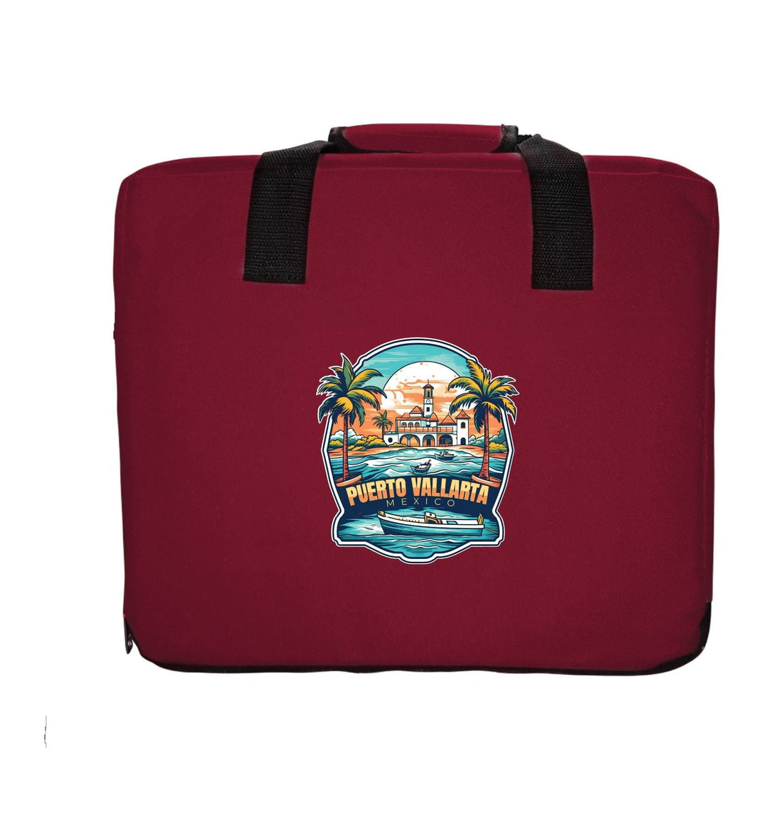 Puerto Vallarta Mexico Design A Souvenir Destination Seat Cushion Image 1