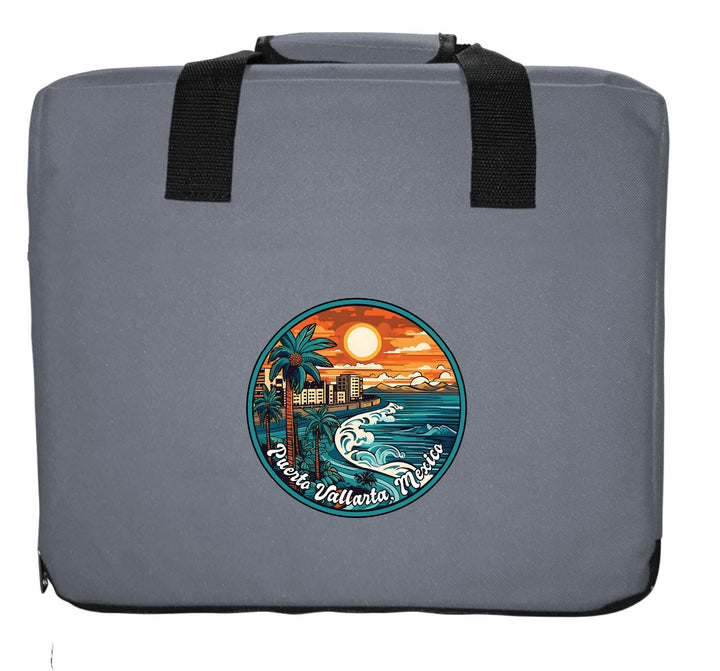 Puerto Vallarta Mexico Design B Souvenir Destination Seat Cushion Image 3