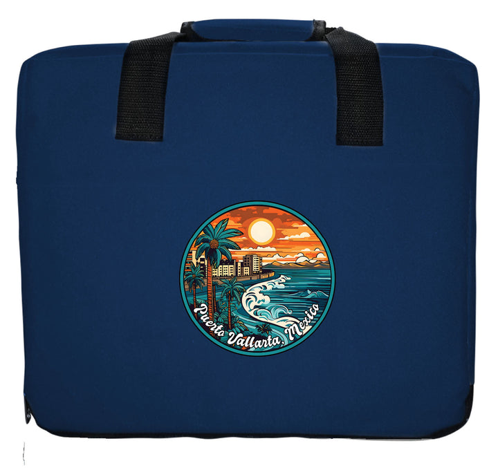 Puerto Vallarta Mexico Design B Souvenir Destination Seat Cushion Image 4