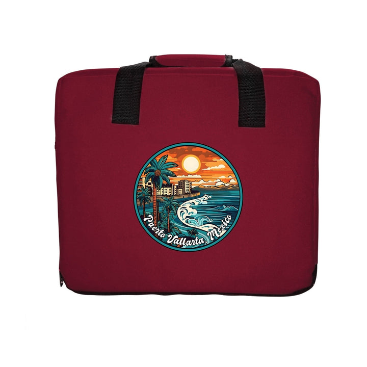 Puerto Vallarta Mexico Design B Souvenir Destination Seat Cushion Image 6