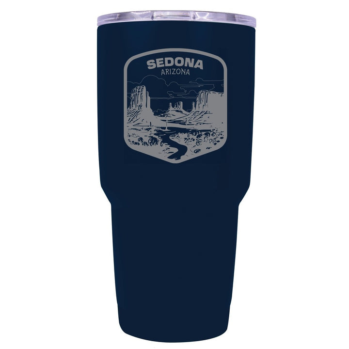 Sedona Arizona Souvenir 24 oz Engraved Insulated Stainless Steel Tumbler Image 1