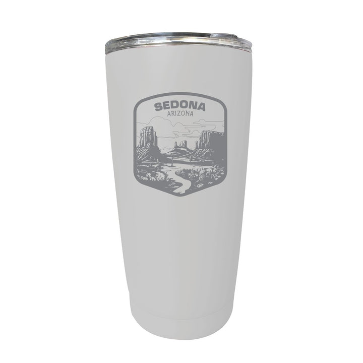 Sedona Arizona Souvenir 16 oz Engraved Stainless Steel Insulated Tumbler Image 4