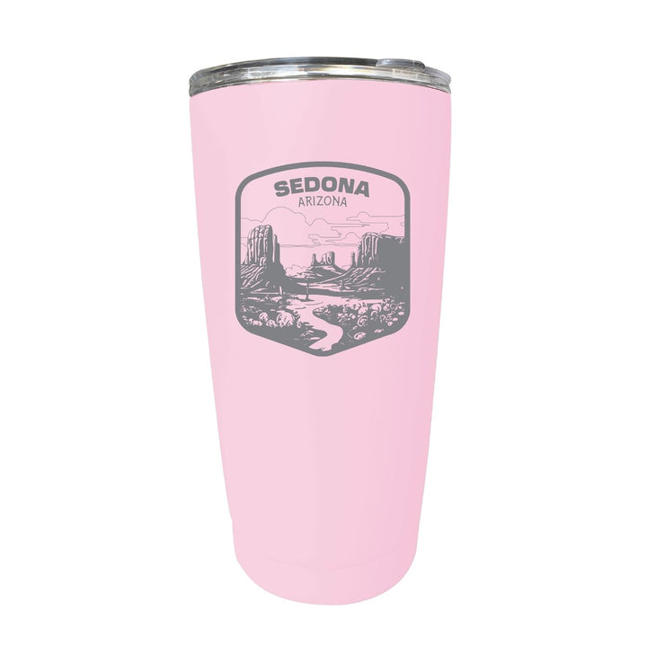 Sedona Arizona Souvenir 16 oz Engraved Stainless Steel Insulated Tumbler Image 4