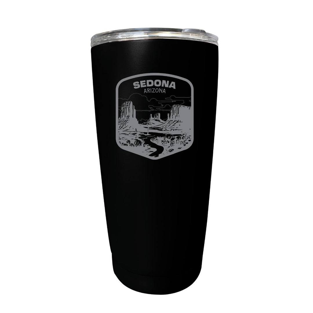 Sedona Arizona Souvenir 16 oz Engraved Stainless Steel Insulated Tumbler Image 7