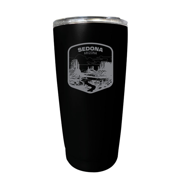 Sedona Arizona Souvenir 16 oz Engraved Stainless Steel Insulated Tumbler Image 1