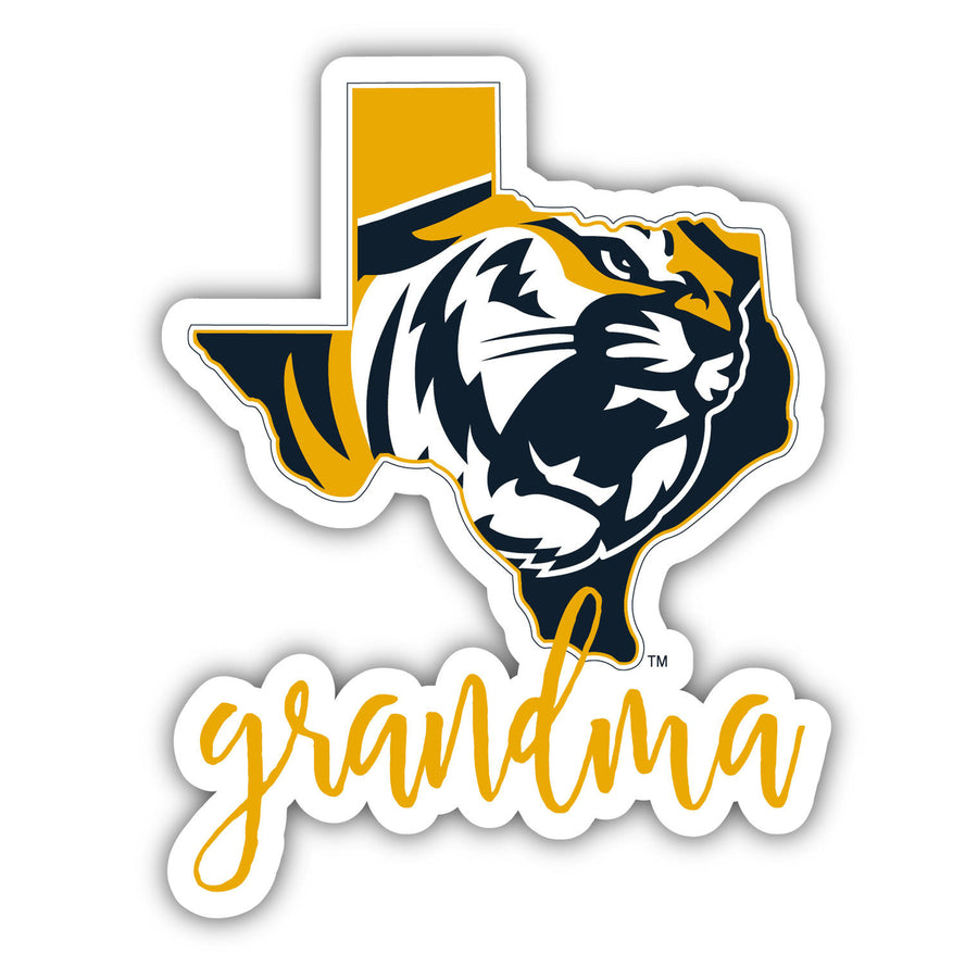 East Texas Baptist University Proud Grandma 4-Inch NCAA High-Definition Magnet - Versatile Metallic Surface Adornment Image 1