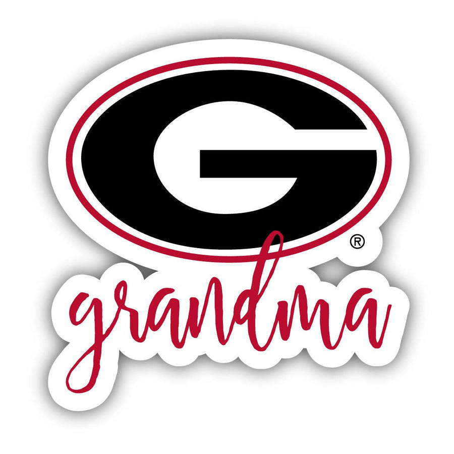 Georgia Bulldogs 4 Inch Proud Grandma Magnet Image 1