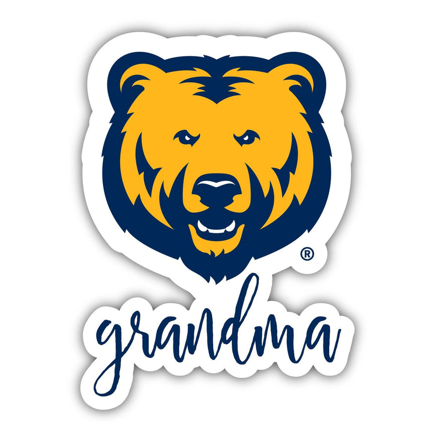 Northern Colorado Bears Proud Grandma 4-Inch NCAA High-Definition Magnet - Versatile Metallic Surface Adornment Image 1