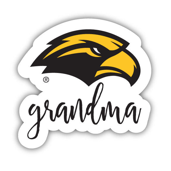 Southern Mississippi Golden Eagles Proud Grandma 4-Inch NCAA High-Definition Magnet - Versatile Metallic Surface Image 1