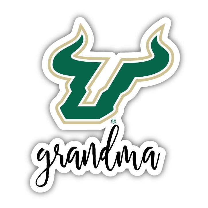 South Florida Bulls Proud Grandma 4-Inch NCAA High-Definition Magnet - Versatile Metallic Surface Adornment Image 1