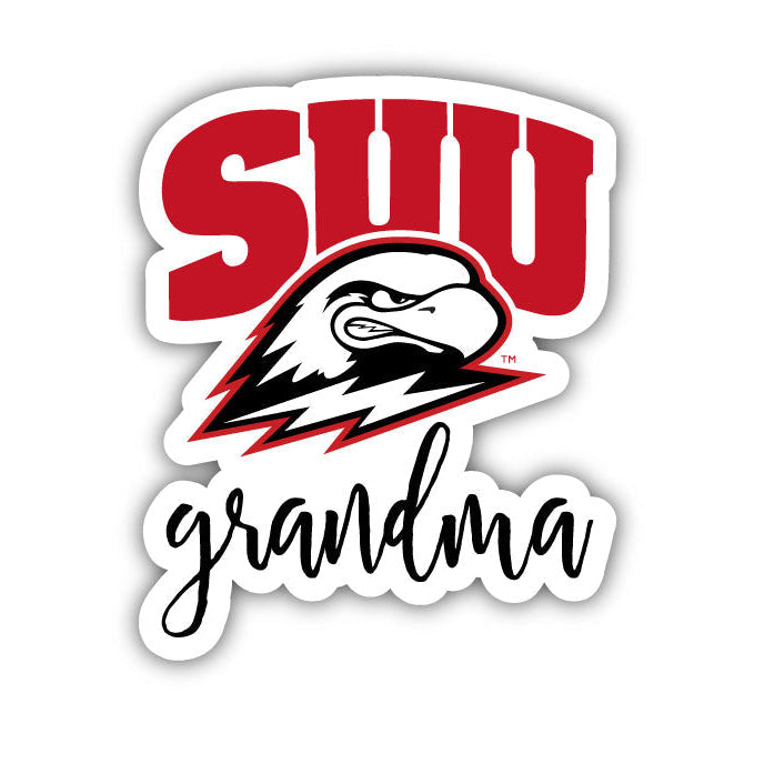 Southern Utah University Proud Grandma 4-Inch NCAA High-Definition Magnet - Versatile Metallic Surface Adornment Image 1