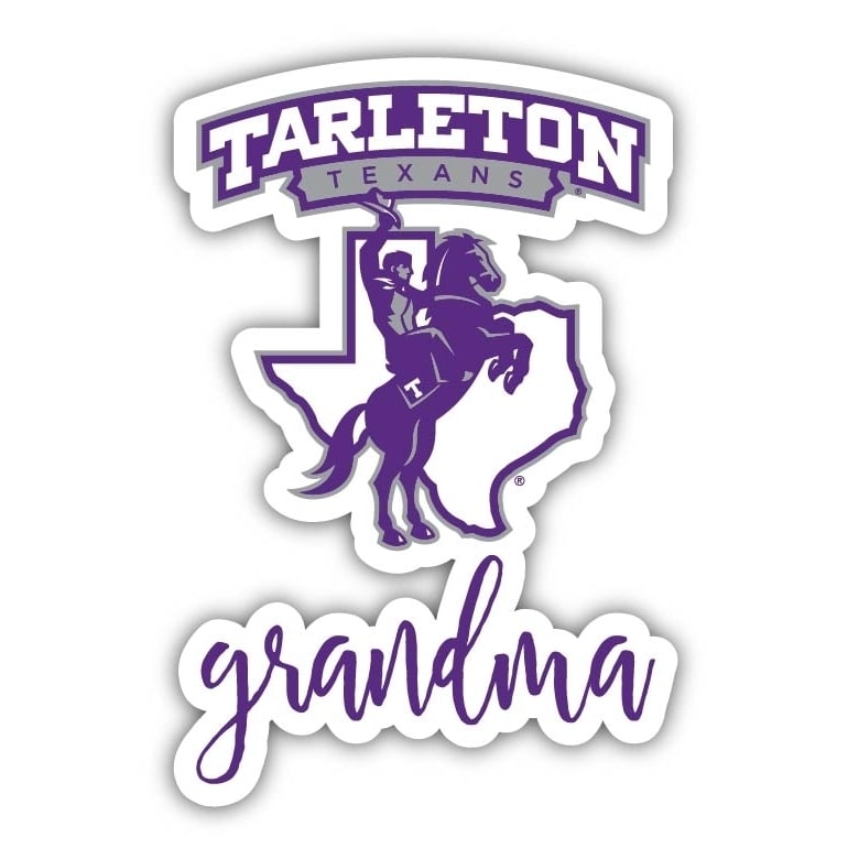 Tarleton State University 4 Inch Proud Grandma Magnet Image 1