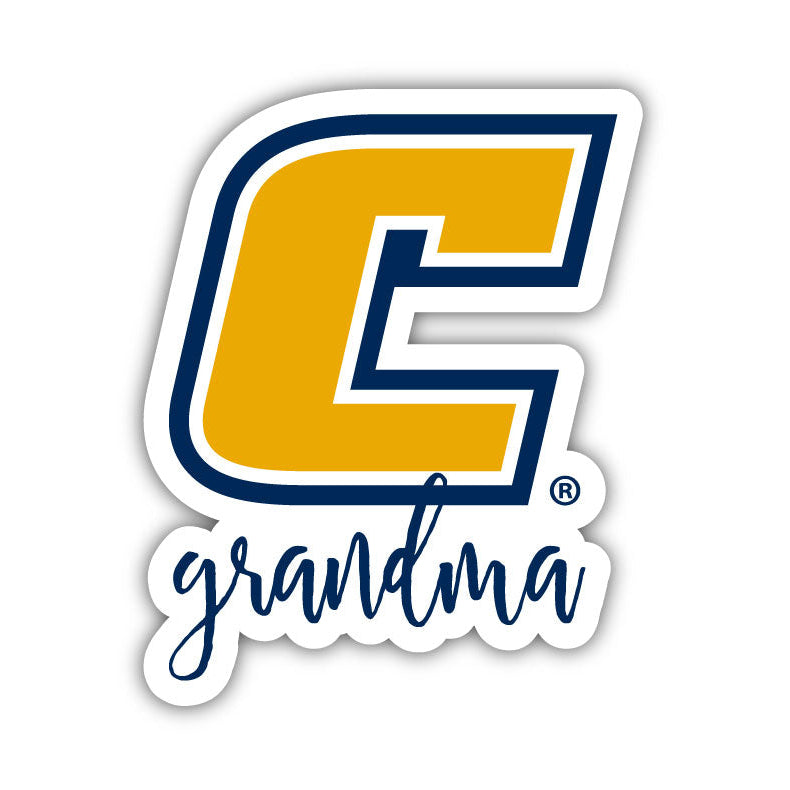 University of Tennessee at Chattanooga Proud Grandma 4-Inch NCAA High-Definition Magnet - Versatile Metallic Surface Image 1